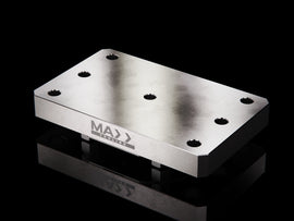Maxx-ER (D/C) 100 Piso soporte Placa de acero inoxidable 150X92
