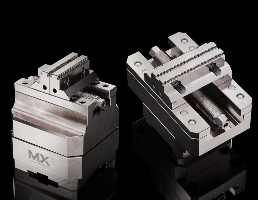 MaxxMacro MaxxVise Tornillo de banco autocentrante de 2,75 y 4,725 pulgadas