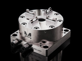 Maxx-ER 035519 100 P Neumático Inoxidable mandril Con placa de montaje 102x102mm