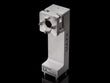 Maxx-ER (Erowa) 50 Stainless Manual Quick Chuck with 90° Flushing Adapter 200mm WEDM Rust Proof 1