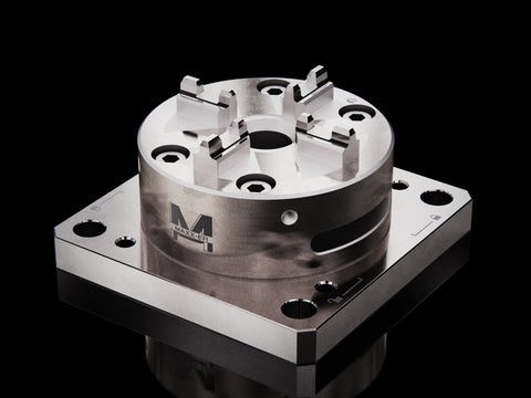 Maxx-ER (Erowa) 154100 100 P Stainless Manual Quick Chuck WEDM Rust Proof With Mounting Plate 125x125mm 1