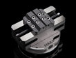 Maxx-ER Tornillo de banco autocentrante de acero inoxidable G de 80 x 120 mm con 148 mm palet