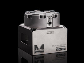 MaxxMacro 54 Manual mandril con placa de montaje CNC Manual