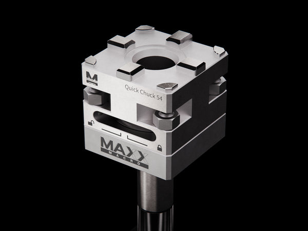 MaxxMacro 54 Manual QuickChuck with 20mm Lathe Round Connection Rod