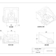 MaxxMacro MXRegla 2392 WEDM Soporte de perfil bajo