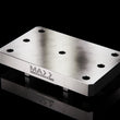 Maxx-ER 100 Piso soporte Uniplaca Inoxidable 150X92