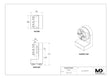 Maxx-ER (Erowa) 36345 90 Degree Quick Chuck Adapter 100P 5