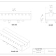 Maxx-ER Electrodo soporte Aluminio Ranurado U15x6"