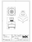 Maxx-ER (Erowa) 50 Stainless ER Collet Chuck ER16 5