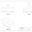 Maxx-ER Electrodo soporte Aluminio Ranurado U20x4"