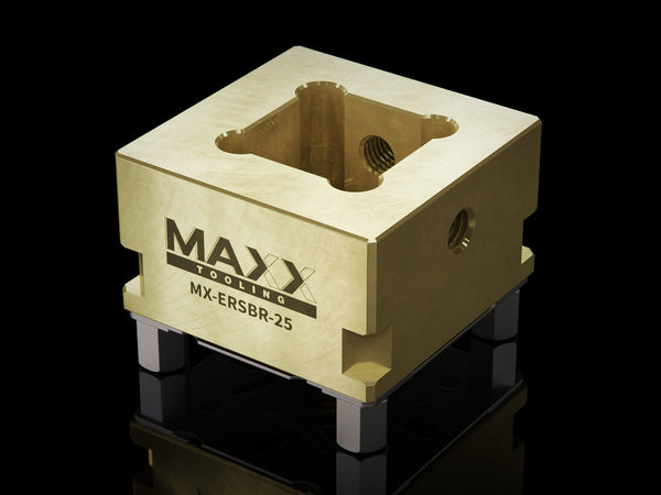 Maxx-ER (Erowa) 129070 50 Brass Pocket Electrode Holder S25 1