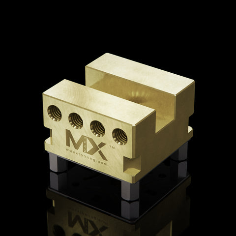Maxx-ER Electrodo de latón soporte Uniholder ranurado U15