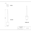 Punta de repuesto de sonda con resorte MaxxTooling de 2 mm