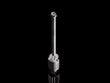 MaxxTooling Cargado por resorte punta de medición Punta de 6 mm