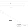 Punta de repuesto de sonda con resorte MaxxTooling de 6 mm x 150 mm