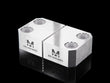 MaxxVise Aluminum Self Centering Vise Spare Part Soft Jaw 39x46x21mm (Set of 2) 1