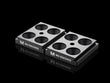 MaxxVise Stainless Self Centering Vise Spare Part Low Profile Jaw 46mm (Set of 2) 1