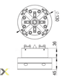 Maxx-ER (Erowa) Stainless 100P Pneumatic Chuck With Adjustable Base 4