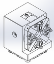 Maxx-ER 007612 Stainless Pneumatic Machine-Adapted Chuck With Angle Adapter