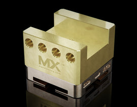 MaxxMacro (System 3R) Brass Slotted Electrode Holder U30 left